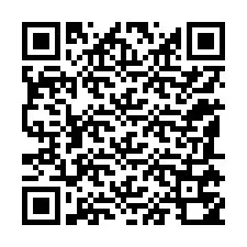 QR-Code für Telefonnummer +12185750054