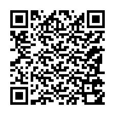 QR-koodi puhelinnumerolle +12185750879