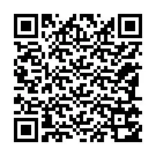 QR-Code für Telefonnummer +12185752429