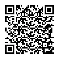 QR код за телефонен номер +12185753126