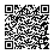 QR-kood telefoninumbri jaoks +12185754842