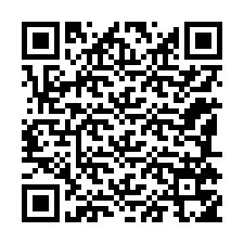 QR-koodi puhelinnumerolle +12185755625