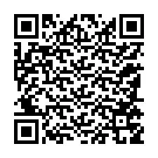 QR-code voor telefoonnummer +12185759798