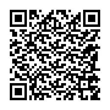 QR-Code für Telefonnummer +12185759866