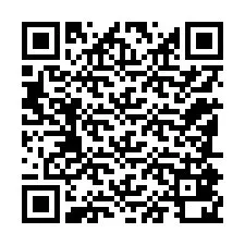 Kode QR untuk nomor Telepon +12185820299