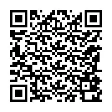 QR Code pour le numéro de téléphone +12185820566