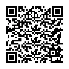 QR код за телефонен номер +12185822491