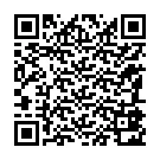 Código QR para número de telefone +12185822802