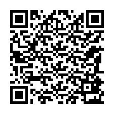 Kode QR untuk nomor Telepon +12185823243