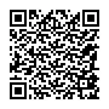 QR-koodi puhelinnumerolle +12185825143