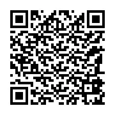 QR-koodi puhelinnumerolle +12185825840