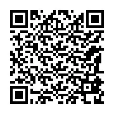 Kode QR untuk nomor Telepon +12185828055