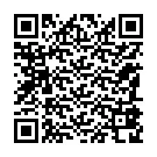 QR код за телефонен номер +12185828813