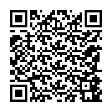 QR-code voor telefoonnummer +12185841193