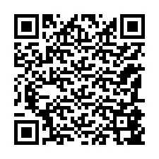 QR-kood telefoninumbri jaoks +12185847115