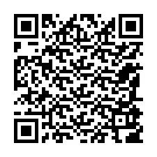 Kode QR untuk nomor Telepon +12185906347