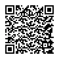 Código QR para número de teléfono +12185907439