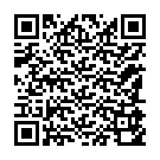 Código QR para número de teléfono +12185950091