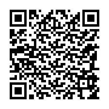 Código QR para número de teléfono +12185954906