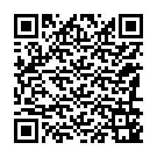 QR-koodi puhelinnumerolle +12186141414
