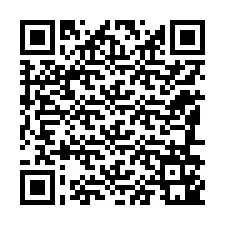 QR-код для номера телефона +12186141606