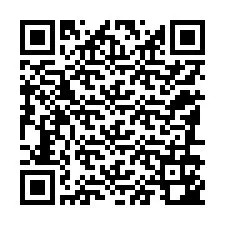 QR-код для номера телефона +12186142848