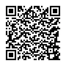 Codice QR per il numero di telefono +12186142948