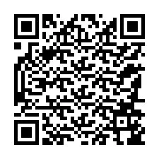 QR-koodi puhelinnumerolle +12186146780