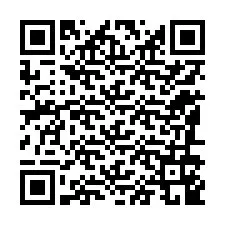 QR код за телефонен номер +12186149856