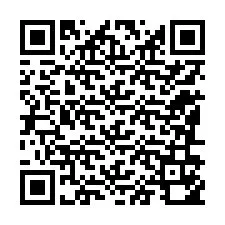 QR-код для номера телефона +12186150076