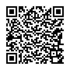 Codice QR per il numero di telefono +12186150436