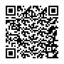 QR kód a telefonszámhoz +12186150967