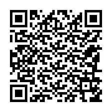 Kode QR untuk nomor Telepon +12186156433