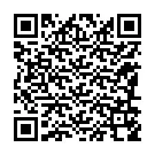 QR-koodi puhelinnumerolle +12186158122