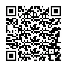 QR код за телефонен номер +12186158764