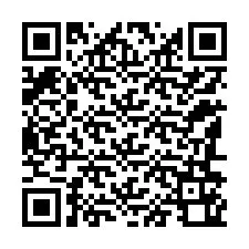 QR Code สำหรับหมายเลขโทรศัพท์ +12186160250