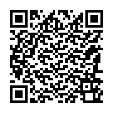 QR Code สำหรับหมายเลขโทรศัพท์ +12186160645