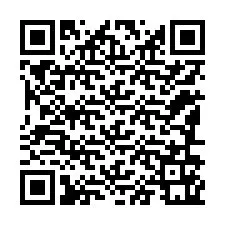 電話番号のQRコード +12186161121