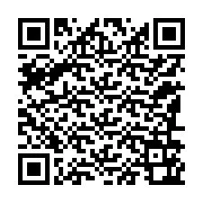 QR Code สำหรับหมายเลขโทรศัพท์ +12186162464