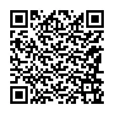 QR-код для номера телефона +12186165672