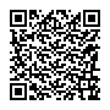 電話番号のQRコード +12186166052