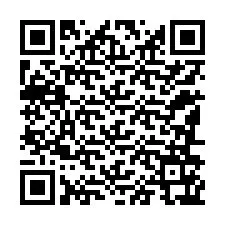 QR-koodi puhelinnumerolle +12186167670