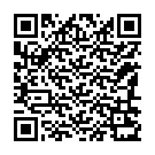 Código QR para número de teléfono +12186231001