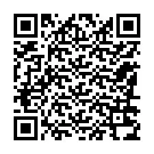 Codice QR per il numero di telefono +12186234897