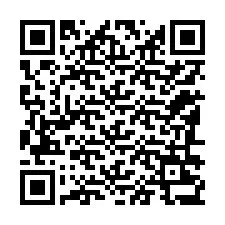 Código QR para número de teléfono +12186237459