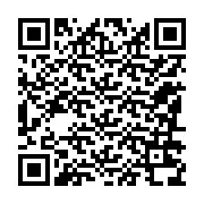 QR kód a telefonszámhoz +12186238873