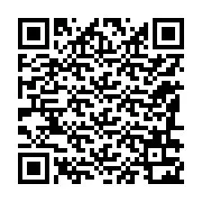 QR-code voor telefoonnummer +12186322516