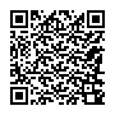 Código QR para número de telefone +12186340297