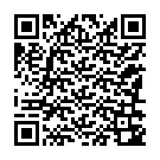 Codice QR per il numero di telefono +12186342034