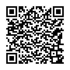 QR код за телефонен номер +12186342093